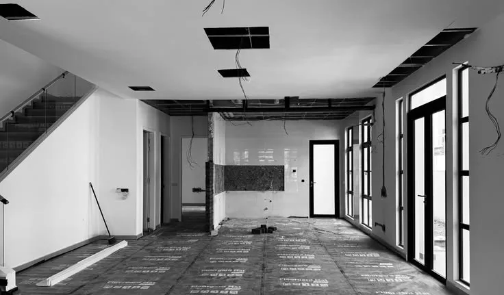 Reforma de salón comedor — antes