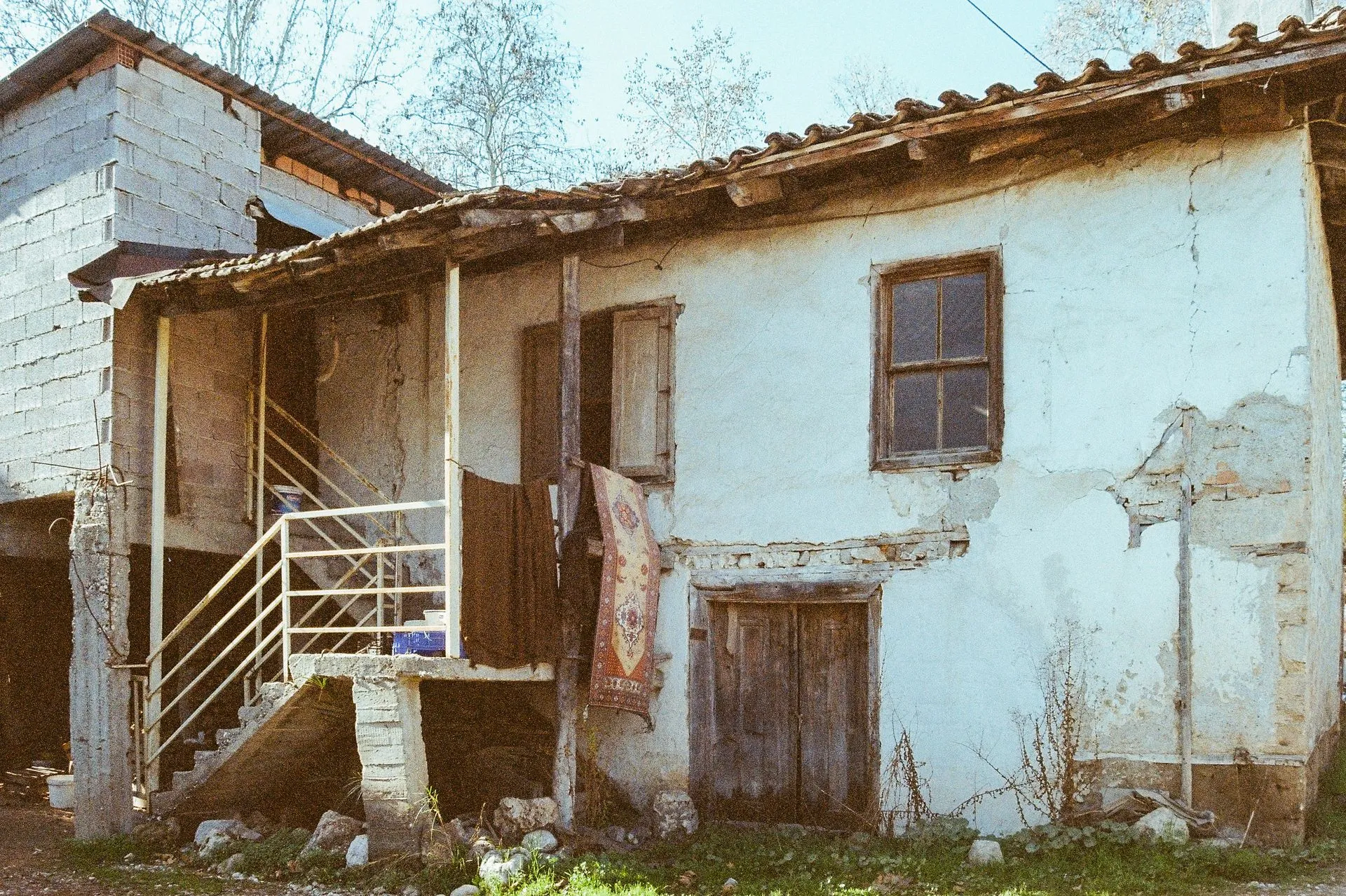 Rehabilitación de fachadas — antes